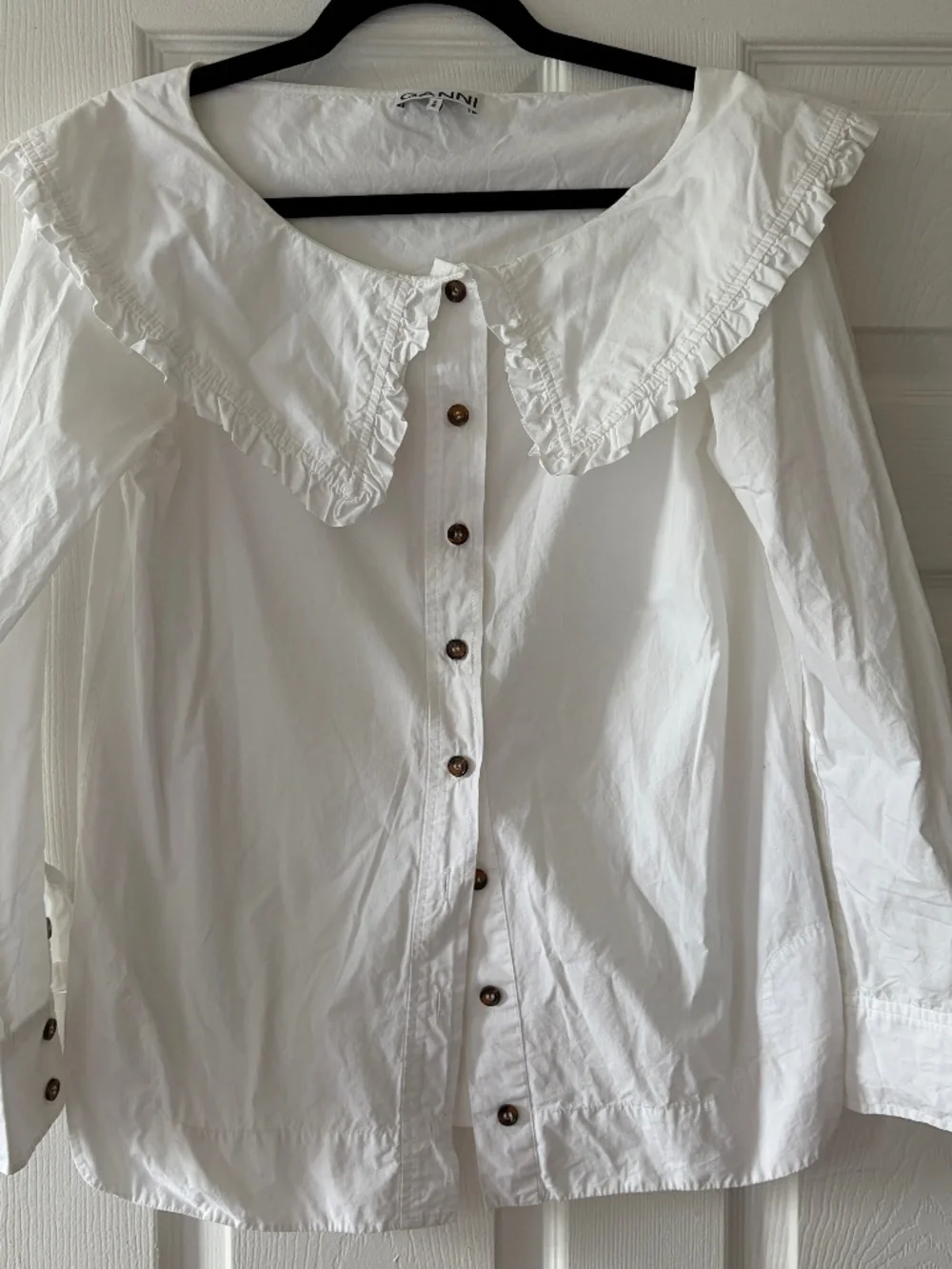 Ganni Shirt Size 34 xs/s - Picture 1 of 4